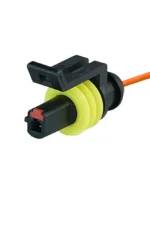 TE/Amp Superseal Male Socket 1 Pin Wired 3110393-K