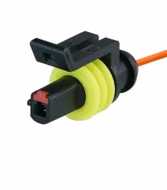 TE/Amp Superseal Male Socket 1 Pin Wired 3110393-K