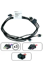 BMW X5 E70 LCI Front Parking Sensor Wiring OEM 61129244421