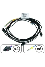 BMW F30 Chassis Rear Parking Sensor Wiring OEM 61122295873