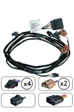 Volkswagen Touareg Bluemotion 2012- Front Parking Sensor Wiring 7P6971095M