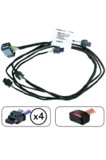 BMW X5 E70 Front Parking Sensor Wiring OEM 61126970675