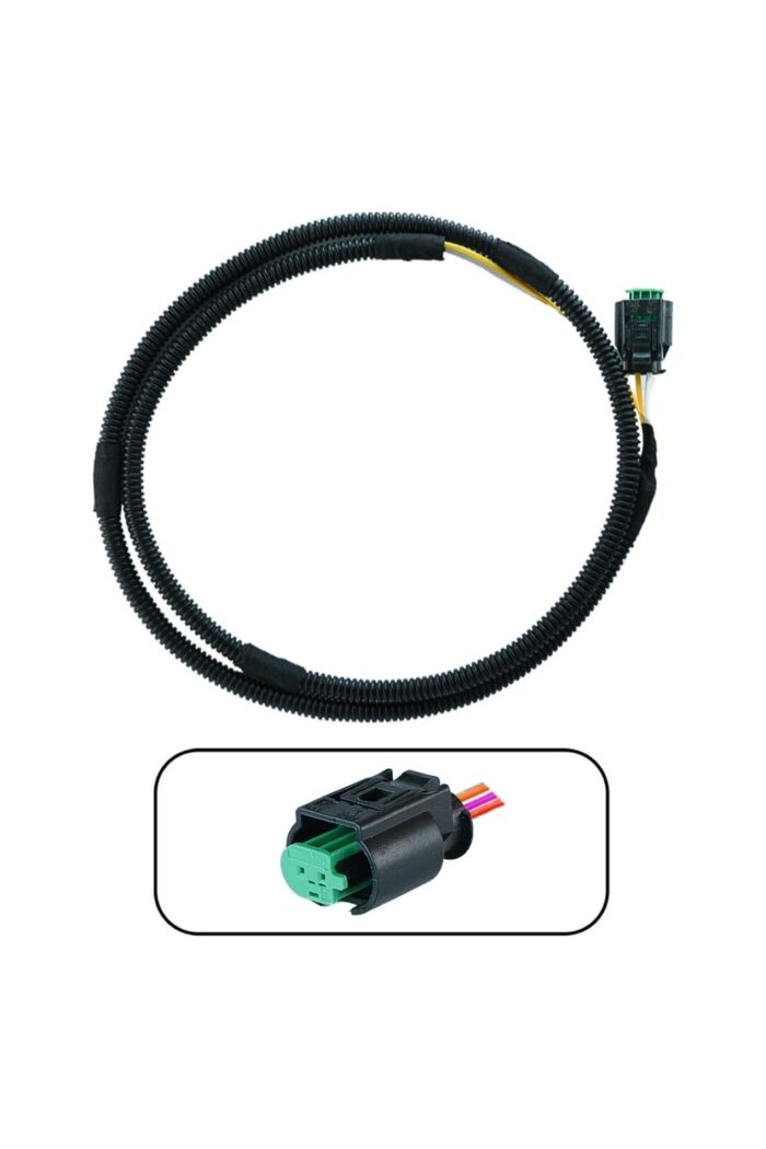 Volvo S60/S80 5-Cylinder Single VVT Small Green Connector Wire - Image 1