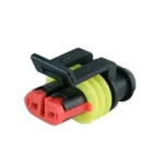 Soketsan TE/Amp Fiat Reverse Light Switch Connector Male 2 Pin Wireless - Image 2